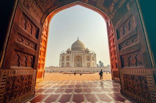India Agra Taj Mahal 0008